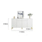 Glam Style Sideboard White Wooden Buffet Stand for Dining Room Clearhalo 'buffet_sideboard' 'Buffets & Sideboards' 'furn' 'furn_buffet_sideboard' 'Furniture' 'Kitchen & Dining Furniture' 5494702