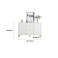 Glam Style Sideboard White Wooden Buffet Stand for Dining Room Clearhalo 'buffet_sideboard' 'Buffets & Sideboards' 'furn' 'furn_buffet_sideboard' 'Furniture' 'Kitchen & Dining Furniture' 5494708