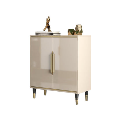 Sideboard Sideboard in stile glam beige con porte per soggiorno