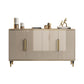Sideboard Sideboard in stile glam beige con porte per soggiorno