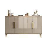 Sideboard Sideboard in stile glam beige con porte per soggiorno
