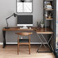 L-Shape Office Table Industrial Writing Desk of Solid Pinewood without Shelf and Chair Clearhalo 'furn' 'furn_office_desk' 'Furniture' 'Office Desks' 'Office Furniture' 'office_desk' 5494975