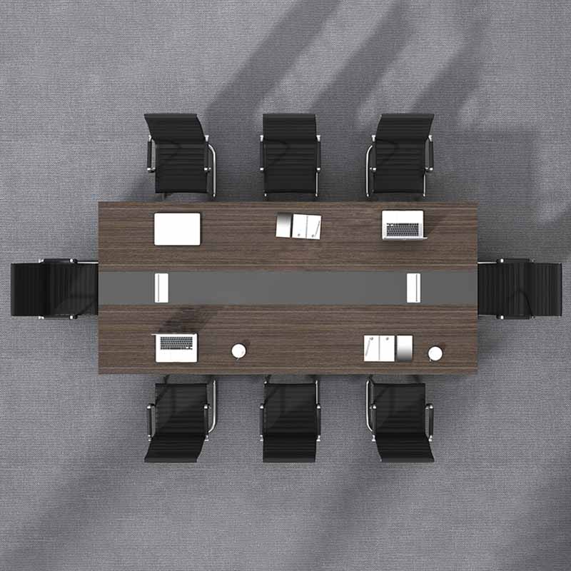 Scrivania in legno in stile industriale scrivania in metallo per ufficio