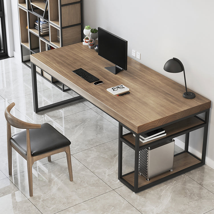 Moderner Büro -Schreibtisch Home Schlafzimmer Holz rechteckiger Computertisch