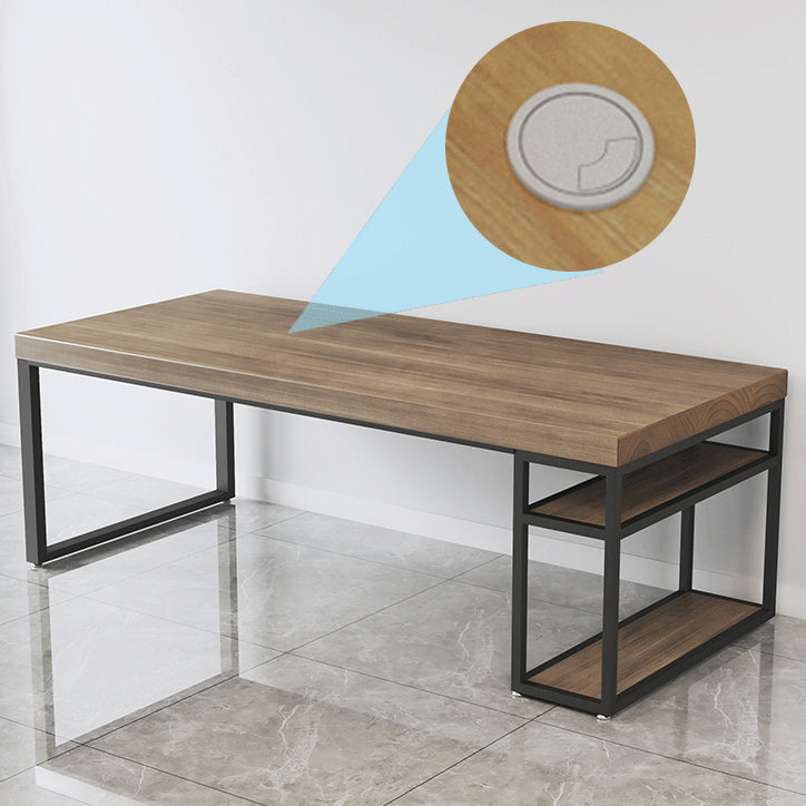 Moderner Büro -Schreibtisch Home Schlafzimmer Holz rechteckiger Computertisch