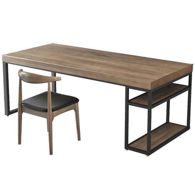 Moderner Büro -Schreibtisch Home Schlafzimmer Holz rechteckiger Computertisch