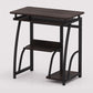 28-Inch Hight Desk Contemporary Rectangular Wooden Writing Desk with Keyboard Tray Black Clearhalo 'furn' 'furn_office_desk' 'Furniture' 'Office Desks' 'Office Furniture' 'office_desk' 5495307