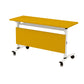 Modern Folding Office Desk Yellow Manufactured Wood Rectangular Desk Clearhalo 'furn' 'furn_office_desk' 'Furniture' 'Office Desks' 'Office Furniture' 'office_desk' 5495438