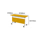 Modern Folding Office Desk Yellow Manufactured Wood Rectangular Desk Clearhalo 'furn' 'furn_office_desk' 'Furniture' 'Office Desks' 'Office Furniture' 'office_desk' 5495454