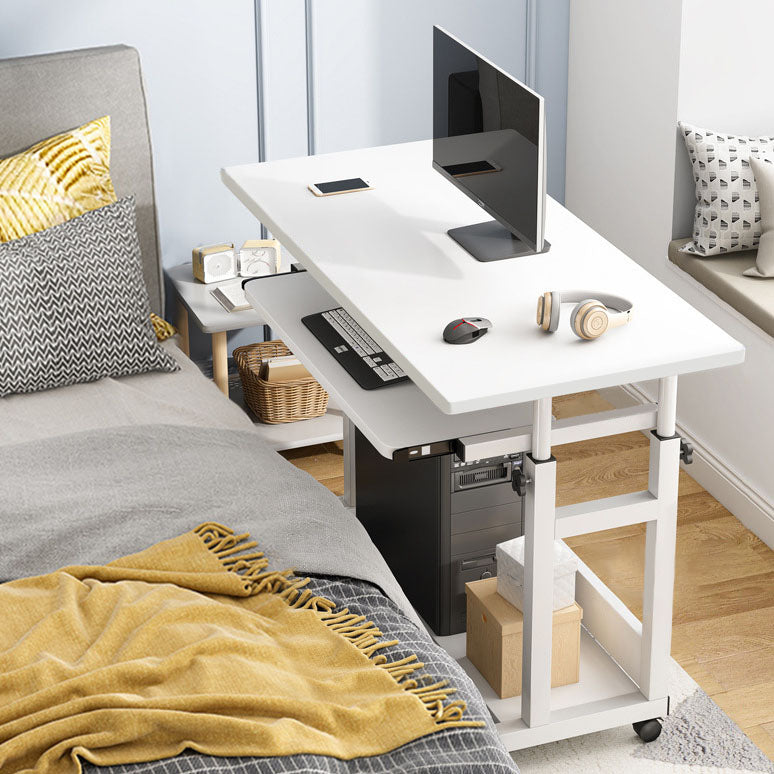 Bureau d'écriture rectangulaire en bois fabriqué Bureau réglable, 31,5 "L x 17,7" W