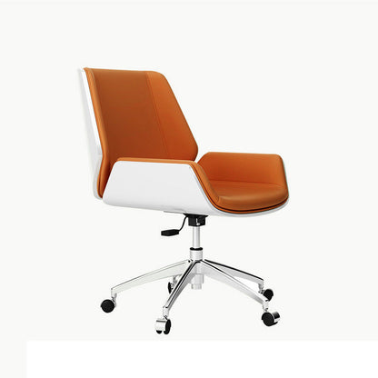 Zeitgenössischer ergonomischer Konferenzstuhl für Faux Leder Office Stuhl für Home Office