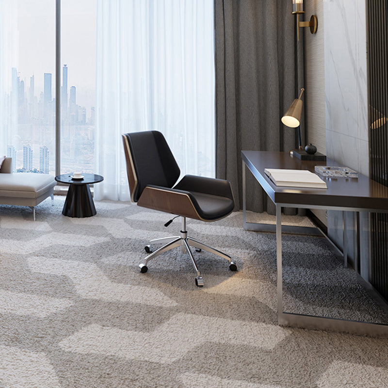 Silla de alquiler de la conferencia ergonómica contemporánea silla de cuero para la oficina para el hogar