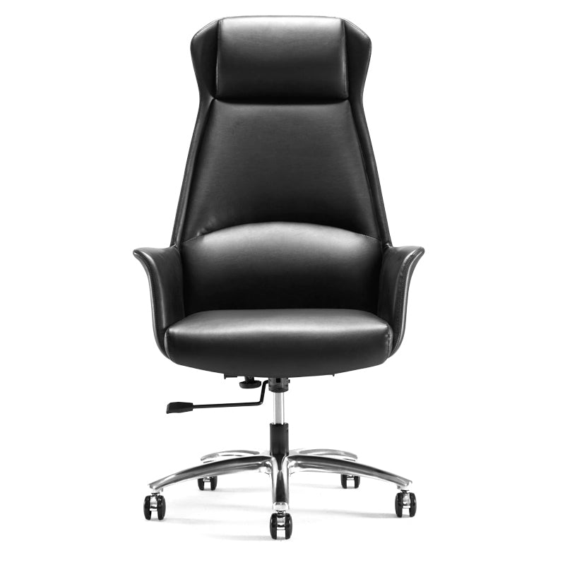 Modern Leather Executive Chair verstelbare Swivel Ergonomic Burea -stoel