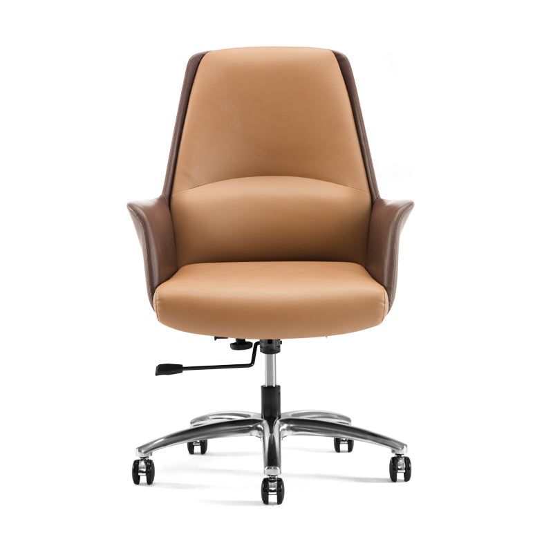 Moderner Leather Executive Chair Verstellbarer schwenkbarer Ergonomic Office Stuhl