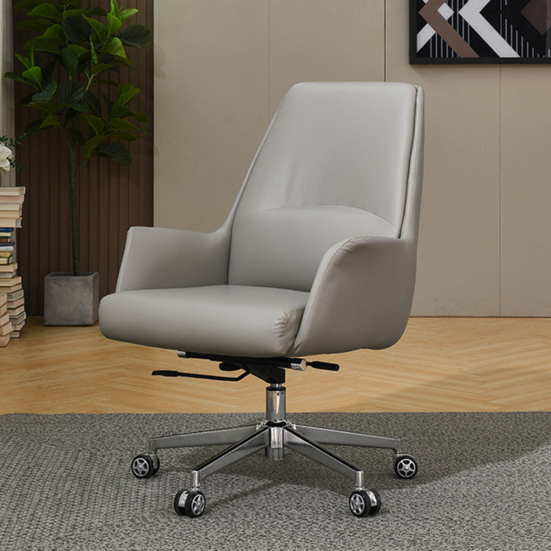 Moderner Leather Executive Chair Verstellbarer schwenkbarer Ergonomic Office Stuhl