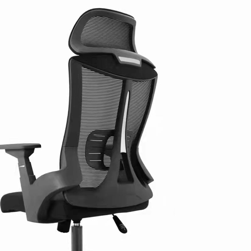 Modern Mesh and Plastic Desk Chair with Hight and Mid Back Home Office Chair Clearhalo 'furn' 'furn_office_chair' 'Furniture' 'Office Chairs' 'Office Furniture' 'office_chair' 5495959