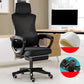 Contemporary Desk Chair High Back Wheels Nylon Fixed Arms Ergonomic Mesh Chair Black With Footrest Tilt Available Clearhalo 'furn' 'furn_office_chair' 'Furniture' 'Office Chairs' 'Office Furniture' 'office_chair' 5495968