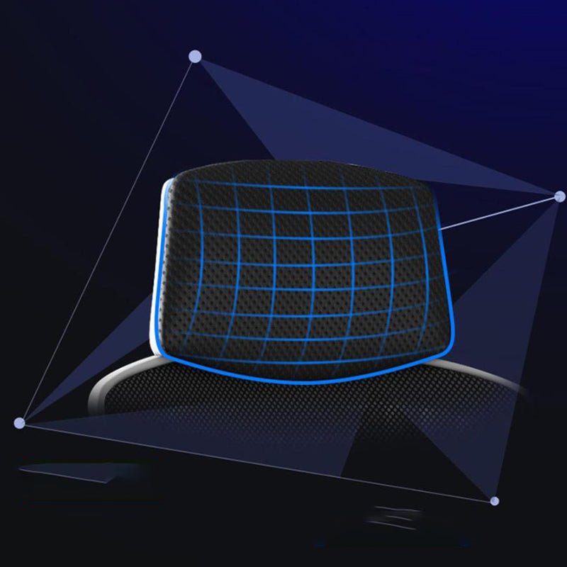 Contemporary Desk Chair High Back Wheels Nylon Fixed Arms Ergonomic Mesh Chair Clearhalo 'furn' 'furn_office_chair' 'Furniture' 'Office Chairs' 'Office Furniture' 'office_chair' 5495979