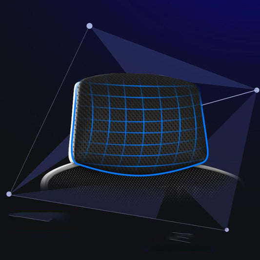 Contemporary Desk Chair High Back Wheels Nylon Fixed Arms Ergonomic Mesh Chair Clearhalo 'furn' 'furn_office_chair' 'Furniture' 'Office Chairs' 'Office Furniture' 'office_chair' 5495979