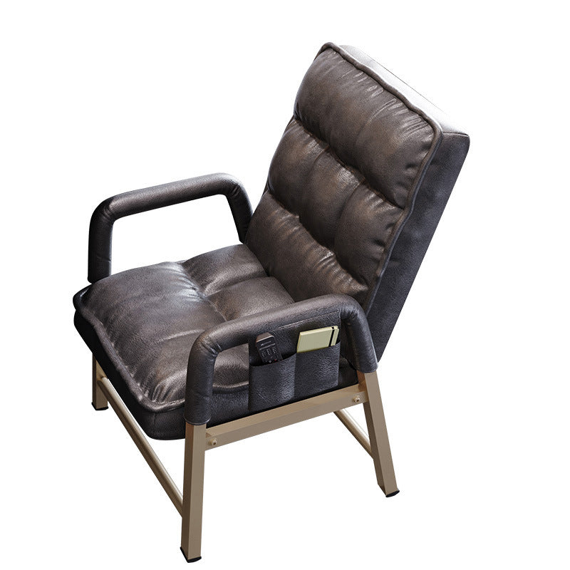 Silla ergonómica de escritorio en medio trasero silla de mano acolchada para la oficina en casa