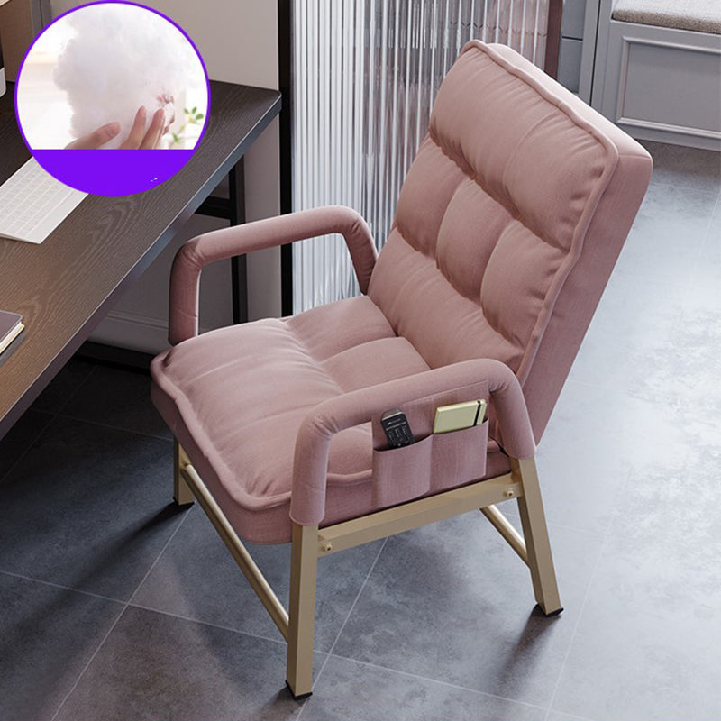 Silla ergonómica de escritorio en medio trasero silla de mano acolchada para la oficina en casa