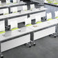 Plastic Contemporary Task Chair Ergonomic Computer Desk Chair with Silver Metal Base Clearhalo 'furn' 'furn_office_chair' 'Furniture' 'Office Chairs' 'Office Furniture' 'office_chair' 5496219