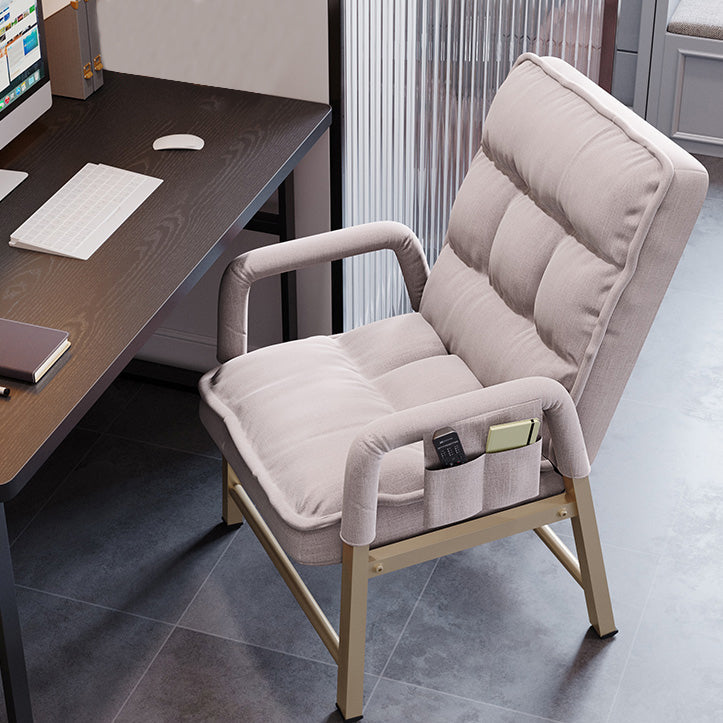 Mid Back Home Office Chair Modern Adjustable Back Height Desk Chair Clearhalo 'furn' 'furn_office_chair' 'Furniture' 'Office Chairs' 'Office Furniture' 'office_chair' 5496230