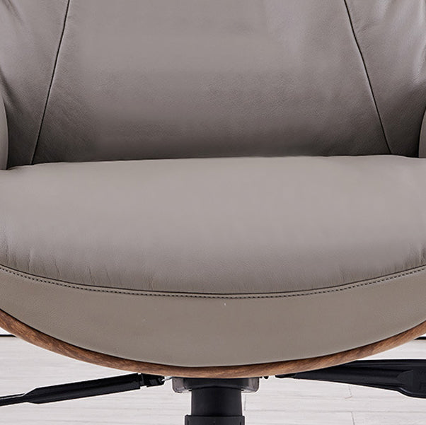 Ergonomischer Chef-Computerstuhl mit Neigungsmechanismus und verstellbarer Sitzhöhe für Manager