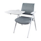 Mesh Mid Back Conference Chair No Wheels Fixed Arms Bureau Stoel