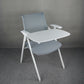 Mesh Mid Back Conference Chair No Wheels Fixed Arms Bureau Stoel