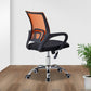 Mid-back Office Chair with Sponge Cushion Fixed Arm Metal Leg Desk Chair Clearhalo 'furn' 'furn_office_chair' 'Furniture' 'Office Chairs' 'Office Furniture' 'office_chair' 5496439