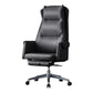 Modern Leather Executive Chair verstelbare Swivel Burey Chair met voetsteun