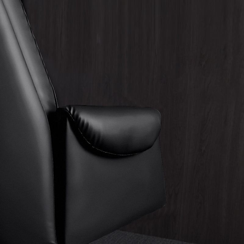 Modern Leather Executive Chair verstelbare Swivel Burey Chair met voetsteun