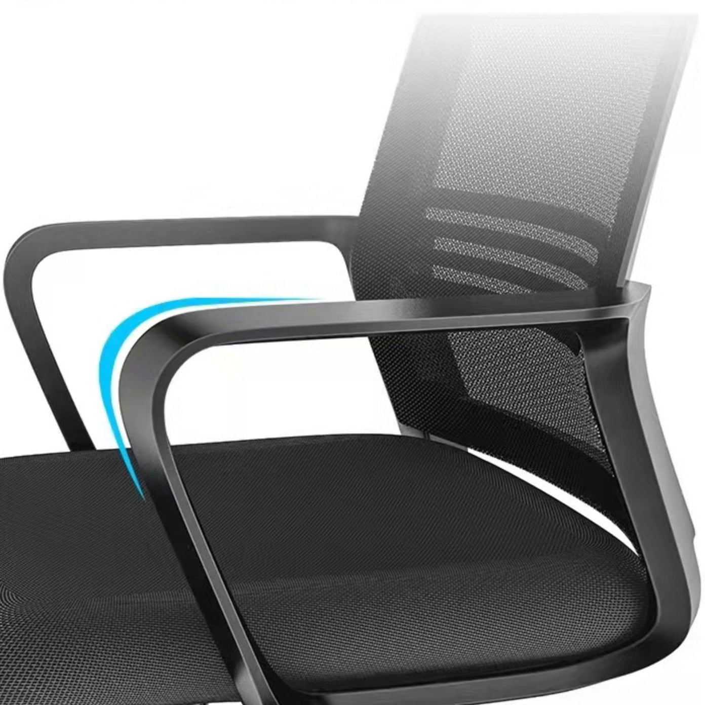 Contemporary Computer Arms Office Chair Ergonomic Mesh Task Chair Clearhalo 'furn' 'furn_office_chair' 'Furniture' 'Office Chairs' 'Office Furniture' 'office_chair' 5496618