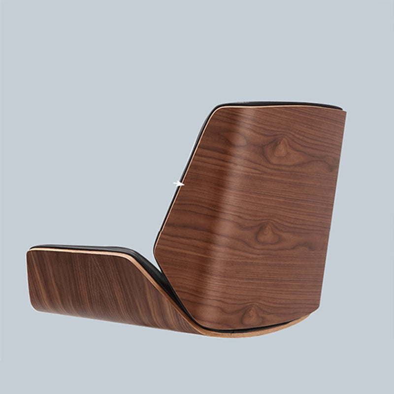 Ergonomischer, verstellbarer Bürostuhl mit silberner Metallbasis, moderner Bürostuhl