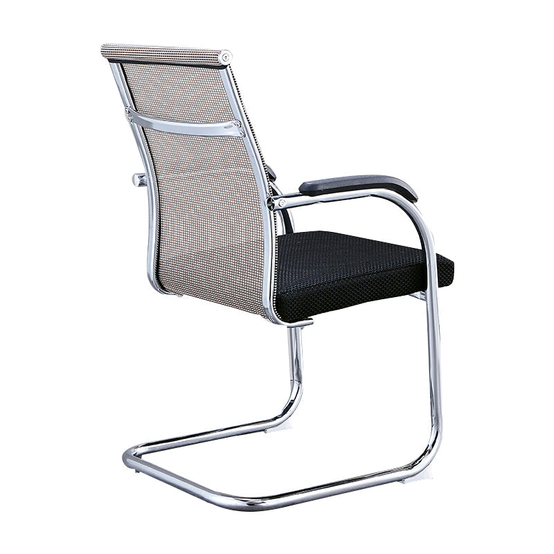 Moderne stijl taakstoel ergonomische bureaustoel met vaste armen