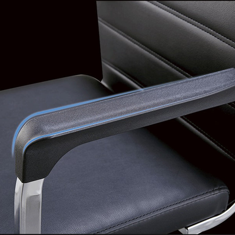 Moderne stijl taakstoel ergonomische bureaustoel met vaste armen