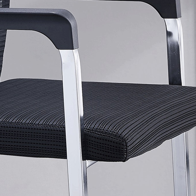 Moderne stijl taakstoel ergonomische bureaustoel met vaste armen