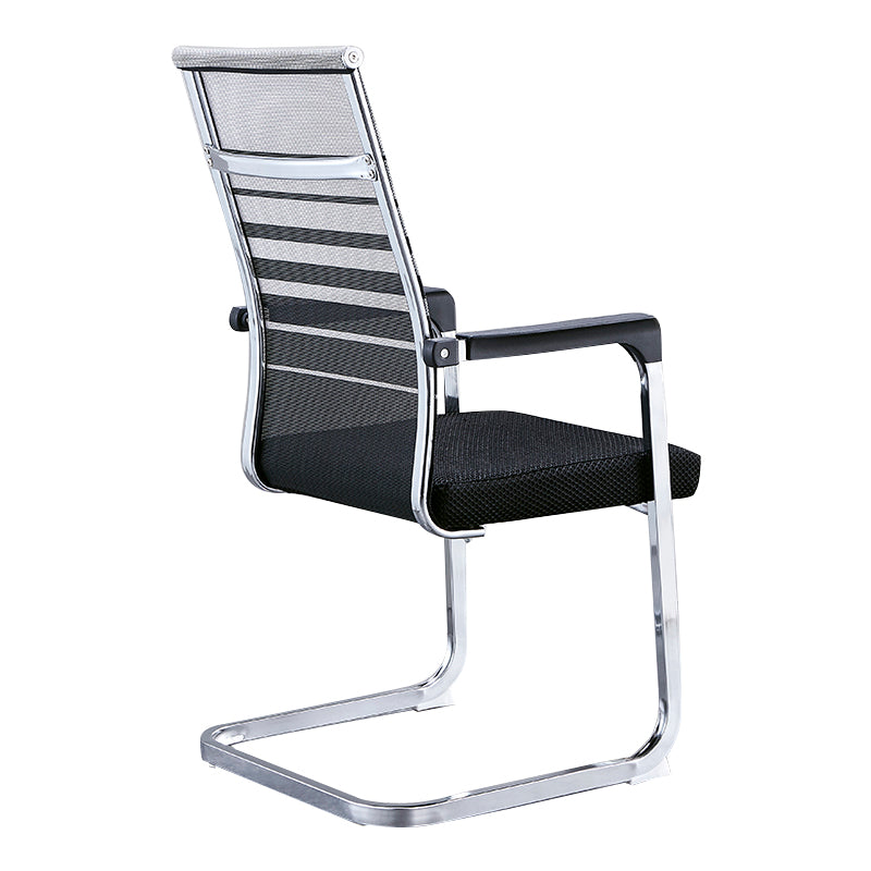 Moderne stijl taakstoel ergonomische bureaustoel met vaste armen