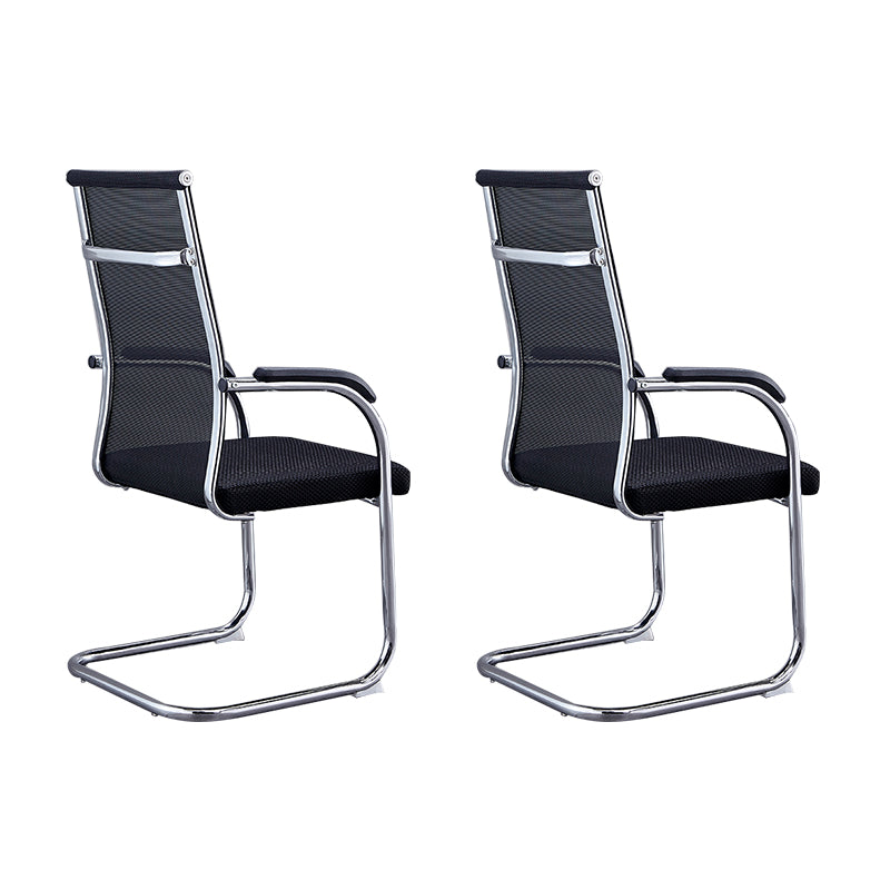 Moderne stijl taakstoel ergonomische bureaustoel met vaste armen