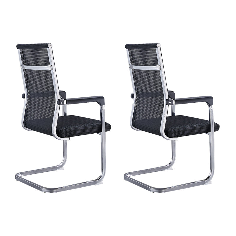 Moderne stijl taakstoel ergonomische bureaustoel met vaste armen