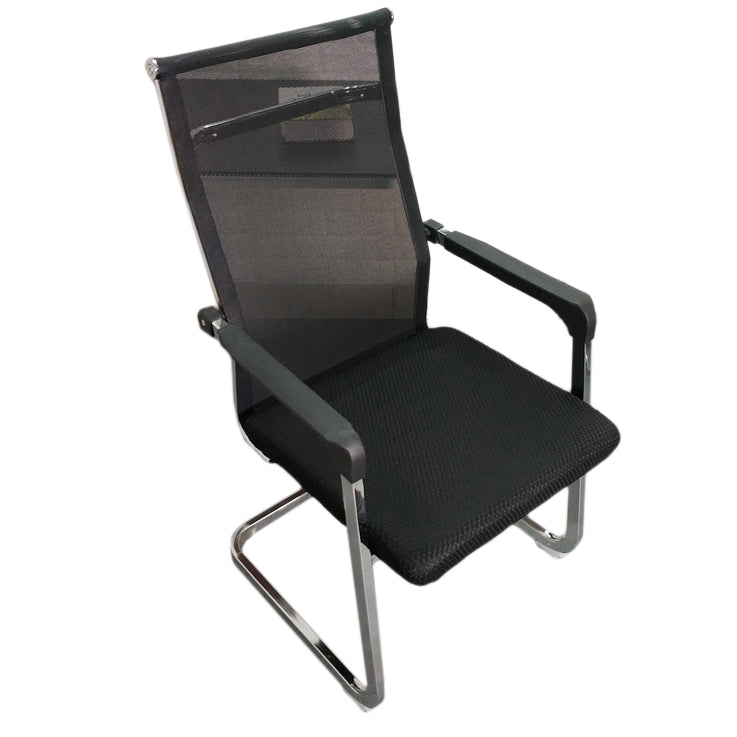 Medium/High Back Office Chair Fixed Armchair with Fabric Sponge Cushion Clearhalo 'furn' 'furn_office_chair' 'Furniture' 'Office Chairs' 'Office Furniture' 'office_chair' 5497065