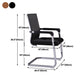 Medium/High Back Office Chair Fixed Armchair with Fabric Sponge Cushion Clearhalo 'furn' 'furn_office_chair' 'Furniture' 'Office Chairs' 'Office Furniture' 'office_chair' 5497101