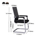 Modern Style Microfiber Office Chair Chrome Metal Base Desk Chair Clearhalo 'furn' 'furn_office_chair' 'Furniture' 'Office Chairs' 'Office Furniture' 'office_chair' 5497166