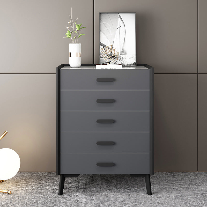 Cassetto in legno moderno in ardesia con 2/3/4 / 5 cassetti