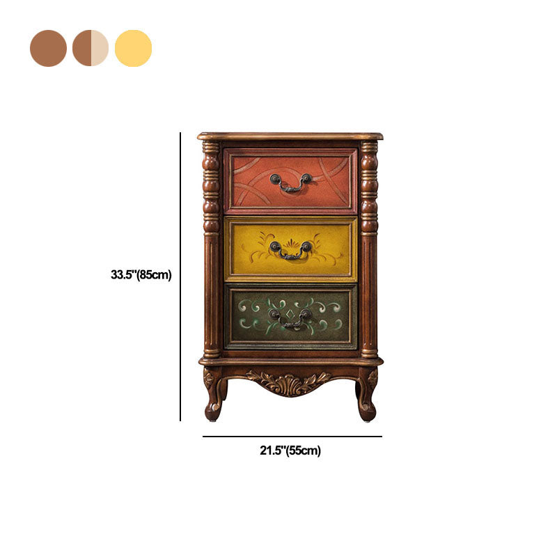 Cassa di lingerie in stile tradizionale cassa di stoccaggio verticale per camera da letto