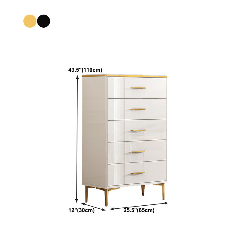 CAMPORE STANTE GLAM STILE CAMPIO DI PROPRIETTO IN LEGNO DI PROPRIETÀ CON MANURA NERA / GOLD