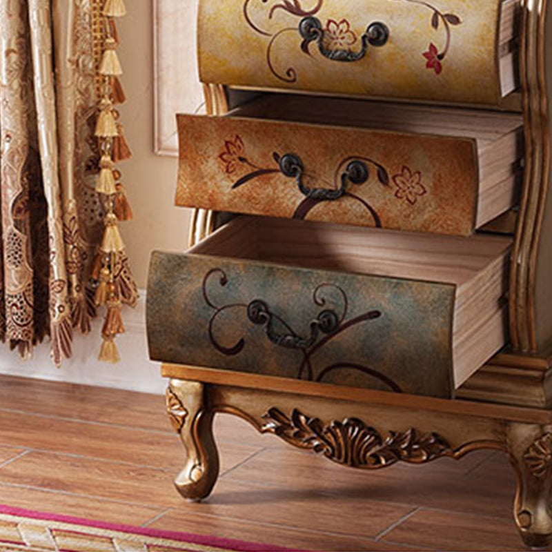 Traditional Style Lingerie Chest Vertical Wooden Storage Chest with 7 Drawers Clearhalo 'Bedroom Furniture' 'Dressers & Chests' 'dressers_chests' 'furn' 'furn_dressers_chests' 'Furniture' 5497552