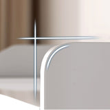 Cassetta del petto di stoccaggio del capezzale moderno cassa di stoccaggio in legno per camera da letto