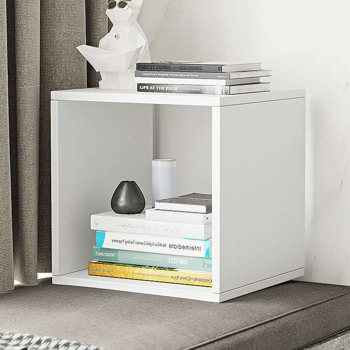 Scandinavian Standard Book Shelf 11.8" W Wood Bookcase for Home